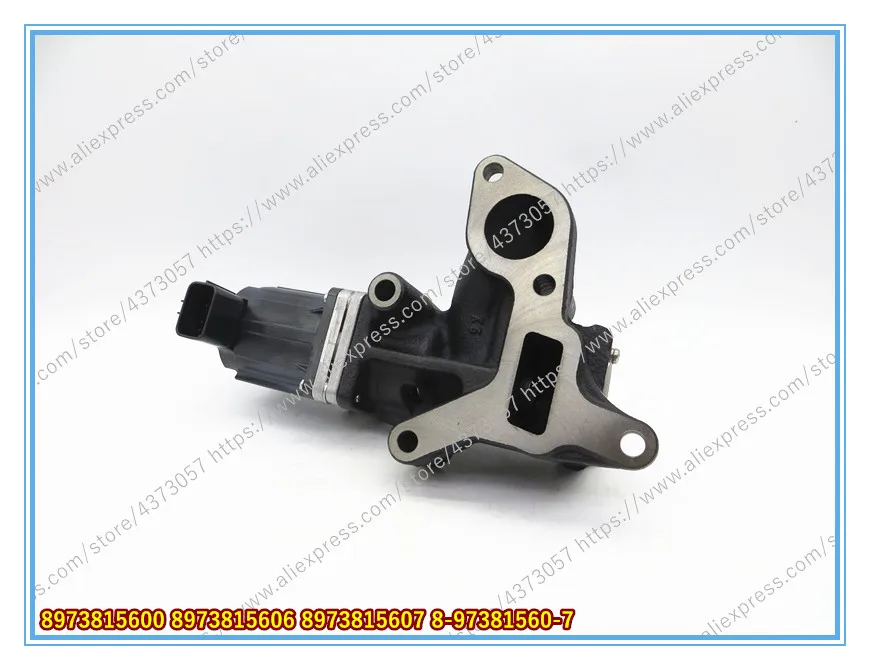 

Genuine EGR/ Exhaust Gas Recirculation Valve 8973815600 8973815606 8973815607 8-97381560-7 8982382591 8-98238259-1