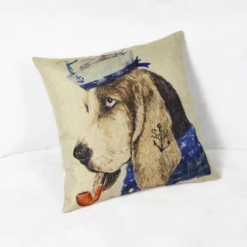 

Creative ocean sailor Mediterranean style cotton pillow pillow office pillow cushions home improvement 45*45cm /no Pillow core