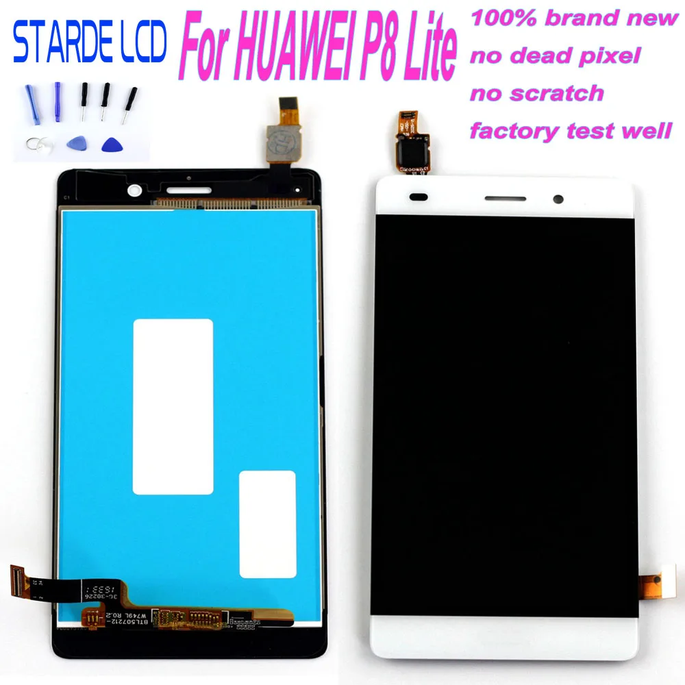 lcd touch screen huawei p8 lite factory