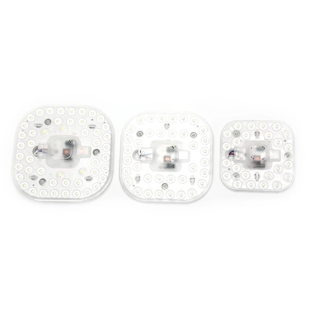 1pc White Long Life 12W 18W 24W LED Panel Ceiling Light Lamp Replace Downlight Accessory Magnetic Source Light Board Bulb 220V