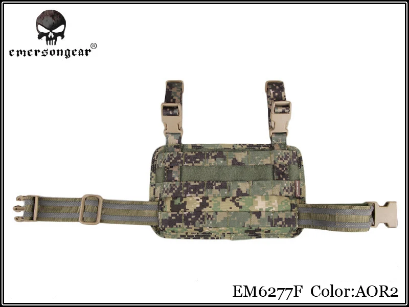 EMERSONGEAR модульная Rife ножная панель чехол тактический Molle Drop Leg Pouch охотничий пистолет кобура инструменты Molle Pouch EM6277 - Цвет: AOR2