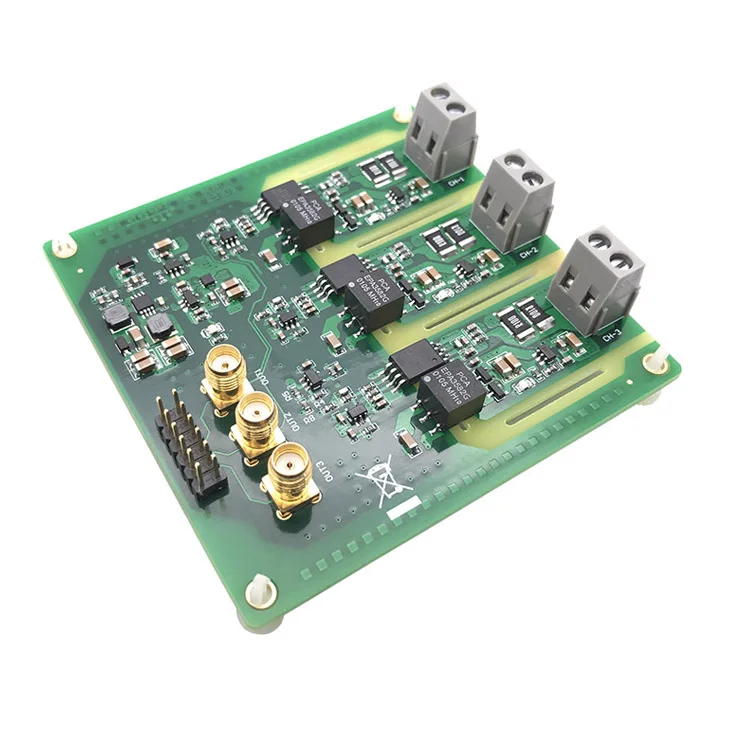 

AMC1200 3-channel Isolation Current Acquisition Module 60KHz Bandwidth Three-phase Motor Current Sampling