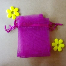 10x15 см 1000 шт/партия рождественские сумки из органзы розовая красная сумка-мешок сумка для пищевых продуктов/Ювелирные изделия/конфеты/Ср Подарочная сумка маленький мешочек для упаковки