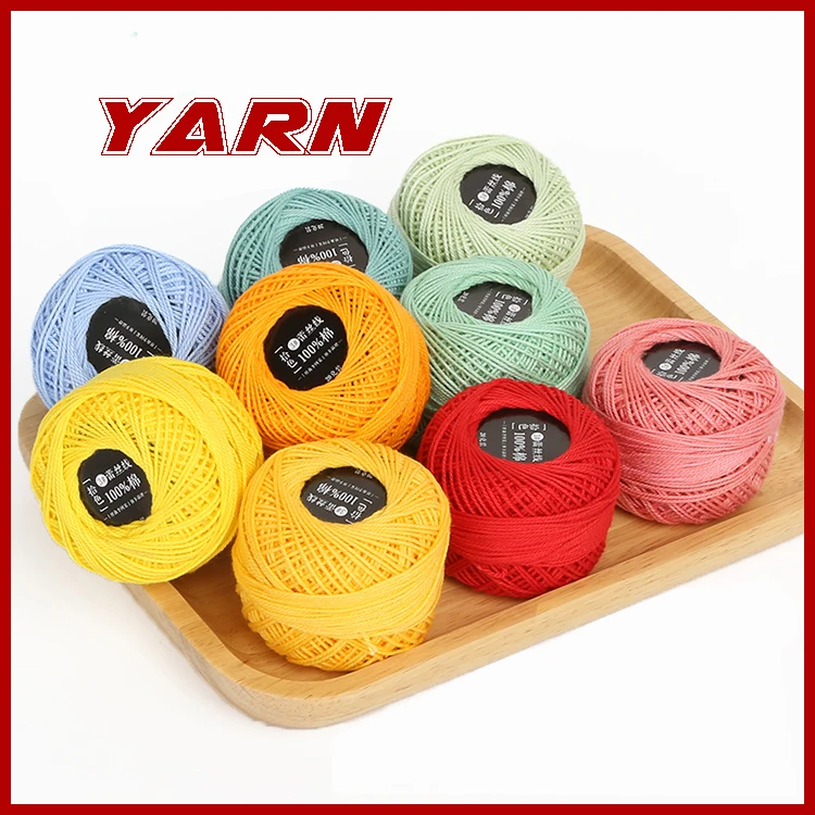 D30 Wholesale 50g No. 3 Wool Silk Thick Crochet Yarn Lace Wayuu