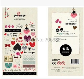 

1pc Handmade beautiful decoration stickers Kawaii cartoon series sticker Stationery wholesale(tt-179)