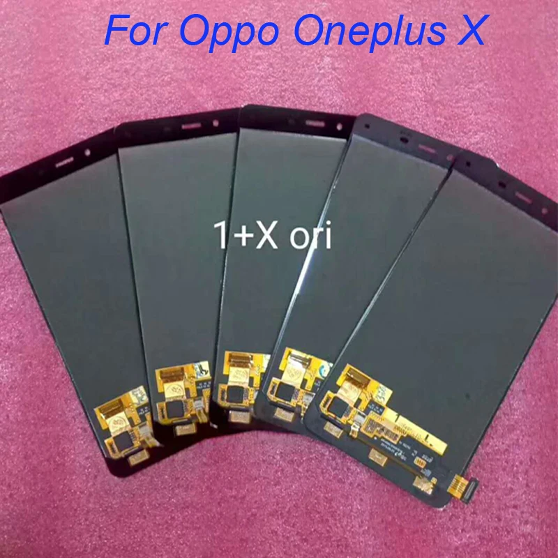 

5pcs/lot For Oneplus X LCD Display with Touch Screen Digitizer Assembly LCD Replacement Black White Color IN Stock