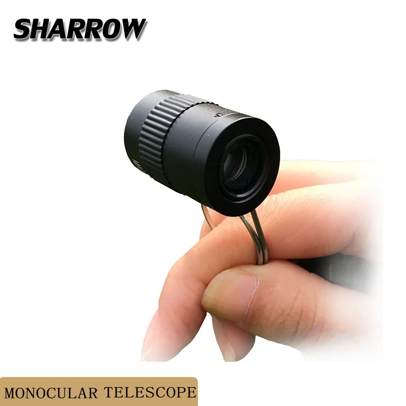 

HD Mini Monocular Telescope binoculars Zooming Focus Thumb Optic Lens Binoculo Optical Hunting High Quality Portable Monoculars
