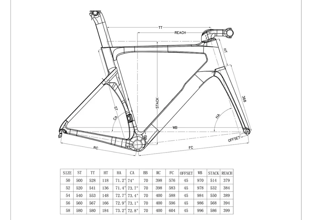 Excellent Carbon Aero Disc 160mm rotor Frame Full Carbon Road Bike Frame Matte glossy finish 0 Excellent Carbon Aero Disc 160mm rotor Frame Full Carbon Road Bike Frame Matte glossy finish 0
