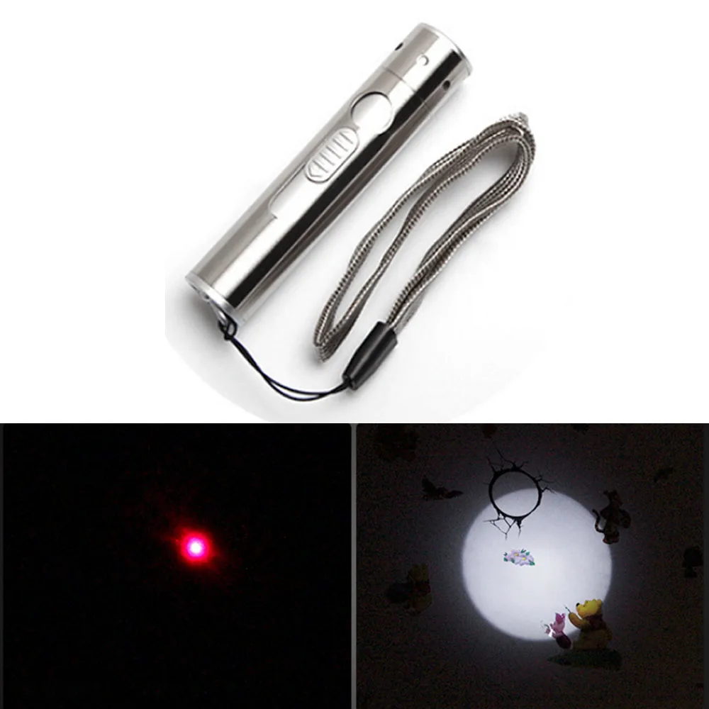 HGHomeart LED flashlight with charger lanterna rechargeable laser