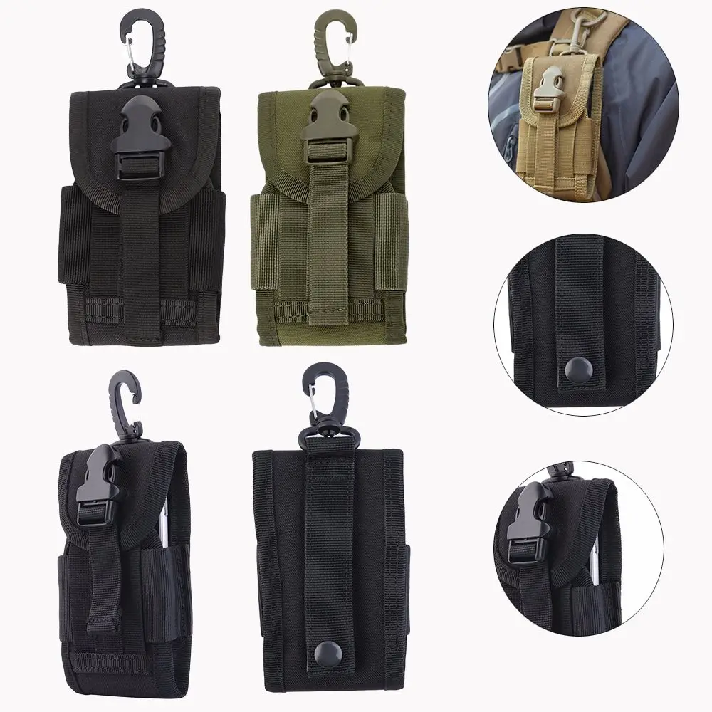 

2018 Holster Molle Army Camo Camouflage Bag Hook Loop Belt Pouch Holster Mobile Phone Waist Belt Bag