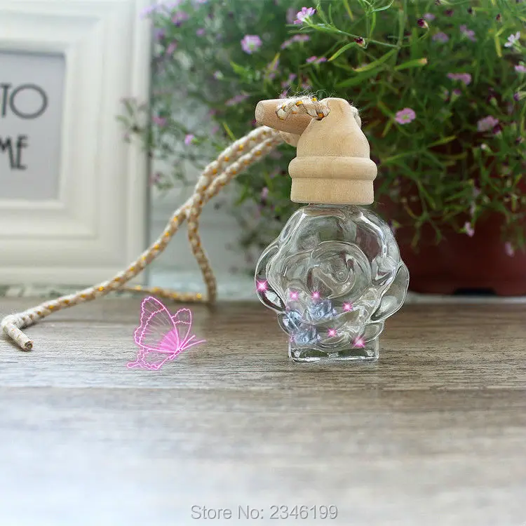 10ml 40pcs Lot Empty Perfume Bottle Diy Clear Perfume Hang