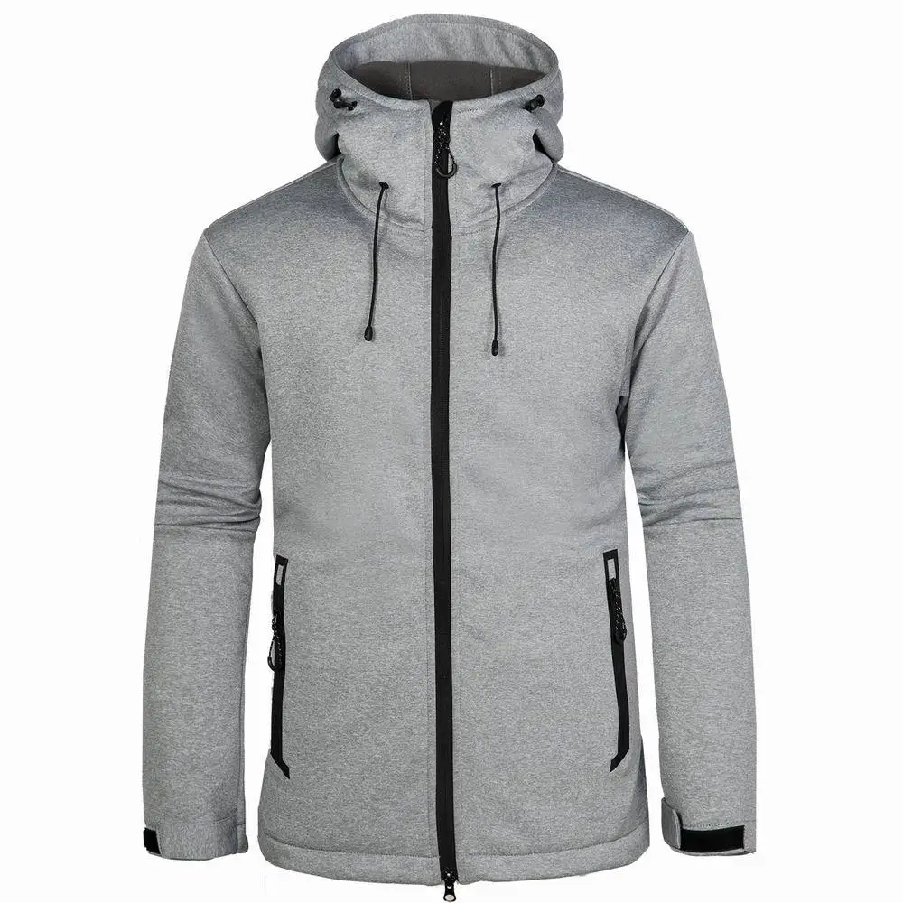 

Men Coat Hiking Trekking Camping Skiing Male Windbreaker Winter Softshell Fleece Jackets Outdoor Sportswear Coat Thin Jackets