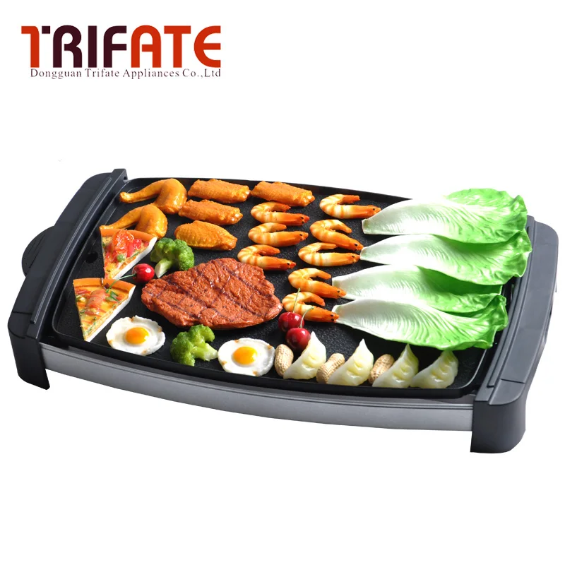 Multifunctional Smokeless 1800W Electric Grill Pan BBQ Grill Electric