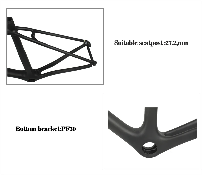 Perfect Ultra light 765g carbon road frame T1000 Toray carbon fiber bike frame PF30 BB30 bottom bracket Crank 13 Perfect Ultra light 765g carbon road frame T1000 Toray carbon fiber bike frame PF30 BB30 bottom bracket Crank 13