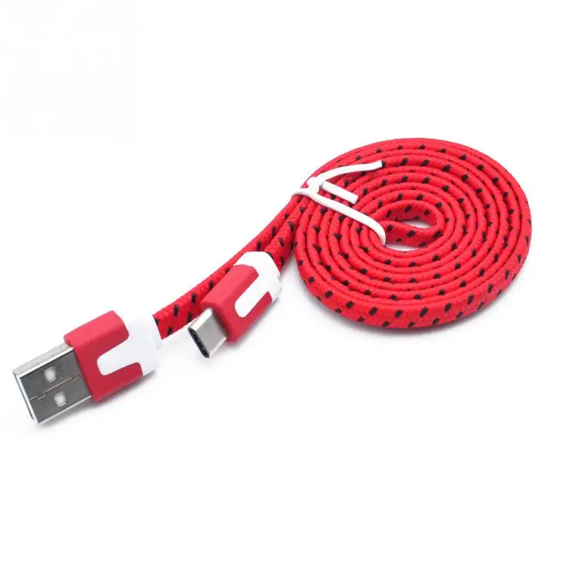 Новый 1 м/2 м/3 м Электроника Дата кабель V8 разъем 3 фута веревка Micro USB зарядка трос