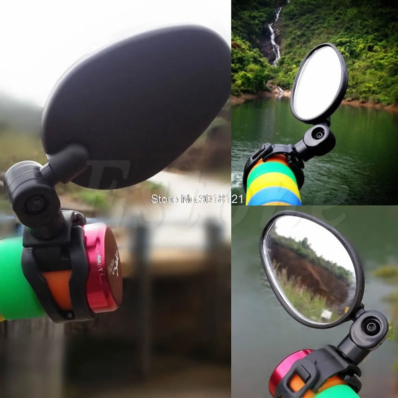 Cycling Universal MTB Handlebar Mirror 360C Rotate Bike Bicycle