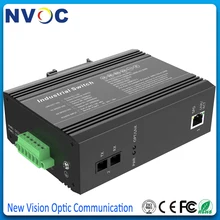 1 двойной волокно+ 1UTP, SM двойное волокно, 20 км SC, 10/100 м одиночный режим дуплекс 1 волокно+ 1RJ45 неуправляемый промышленный оптоволоконный медиа-конвертер