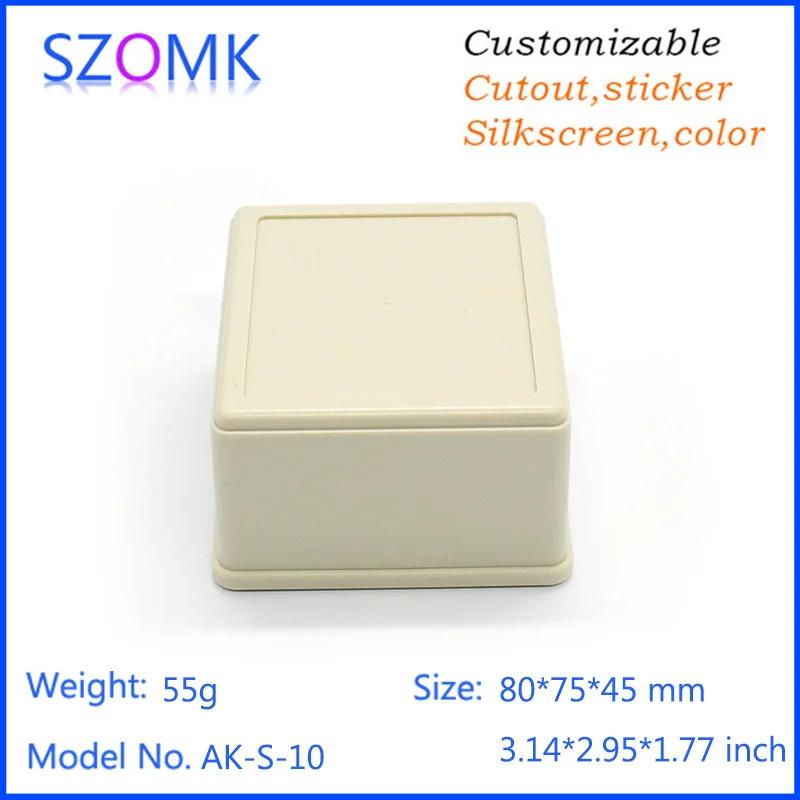 plastic enclosure for electronics control box szomk diy enclosure junction box plastic housing small abs instrument enclosure distribution box black plastic box enclosure electronics case   (10).jpg