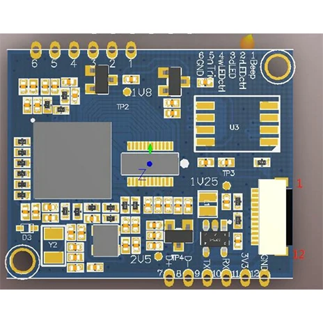 GROW GM68 1D 2D USB2.0/UART штрих-код Qr сканер для считывания штрих-кода модуль штрих-кода