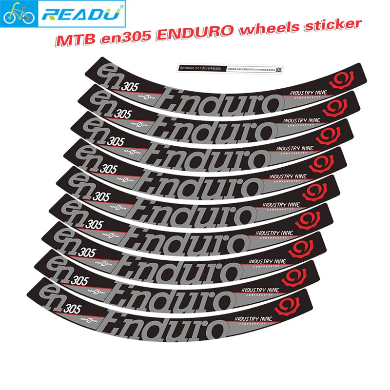 

hot outdoor Mountain bicycle wheel group stickers Bicycle wheel stickers for 26 / 27.5 / 29 inch use bike wheel set decals