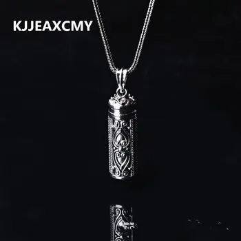 

KJJEAXCMY 925 sterling silver jewelry wholesale Thai silver vintage pendant mantra