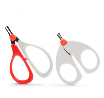 

hot selling High quality New arrival Rikang baby nail scissors newborn baby safety nail clipper scissors Free Shipping