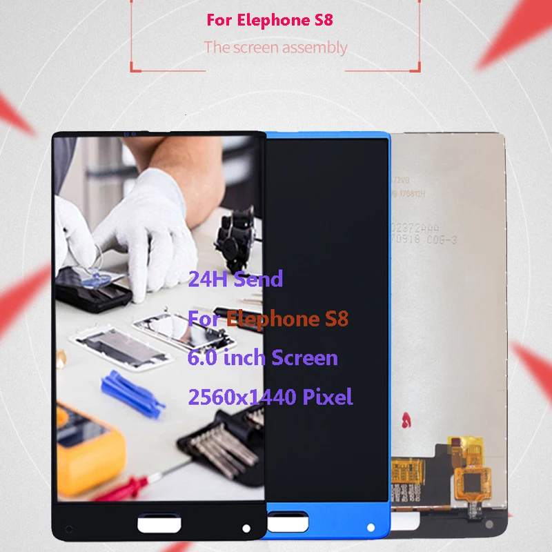 ELEPHONE S8 LCD 32 2 2E w