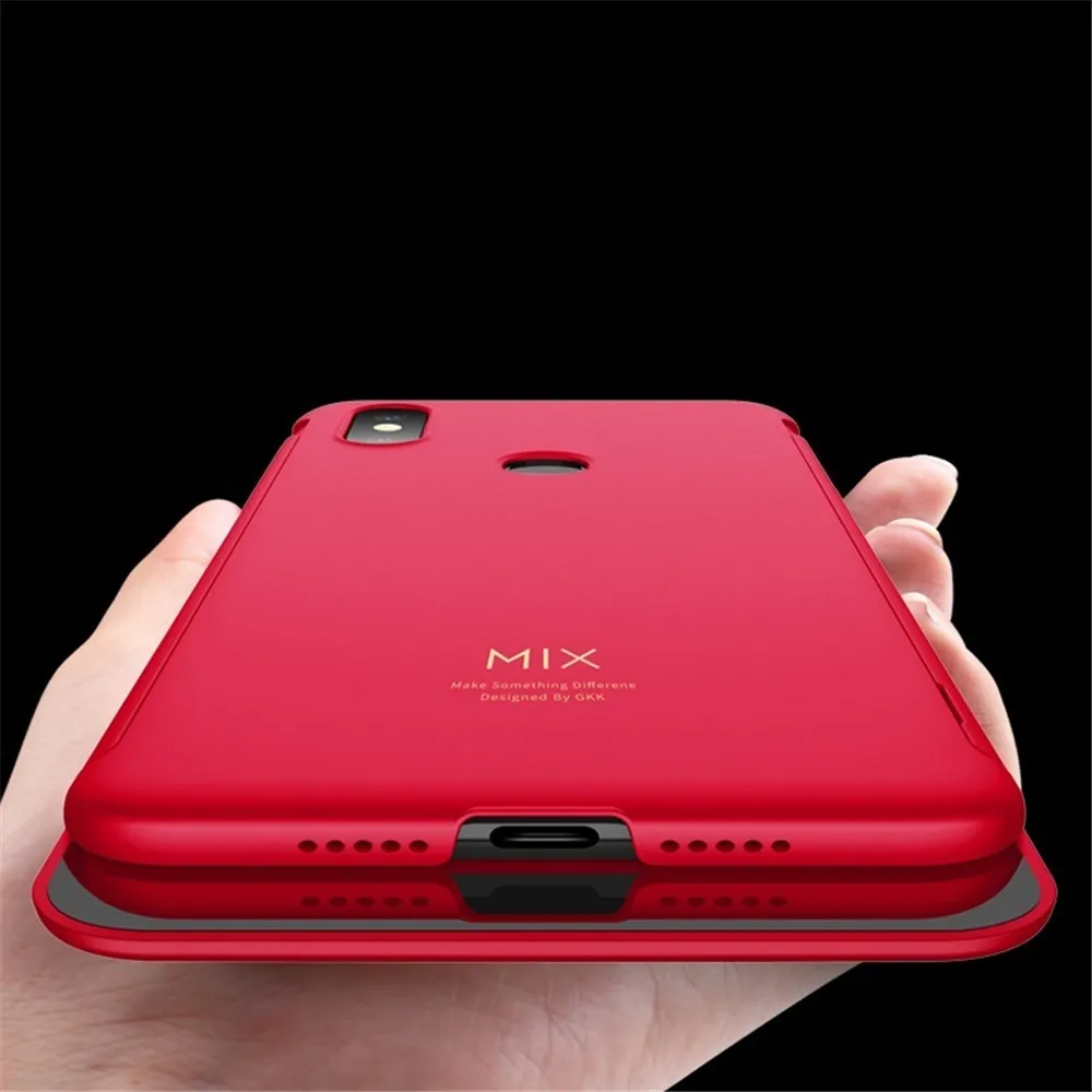 Чехол GKK с полной защитой на 360 градусов Гибридный чехол для Xiaomi Mi Mix 3