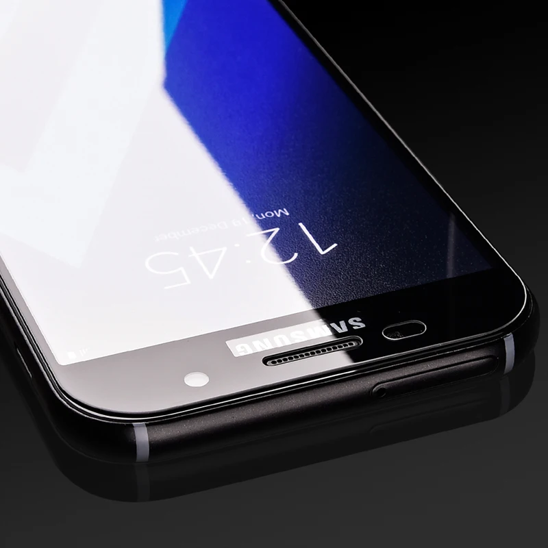 TOMKAS For Samsung Galaxy J3 J5 J7 2016 A3 A5 2017 to Edge Coverage Screen Protector Film For Galaxy J3 J5 J7 2016 A3 A5 2017    (5)