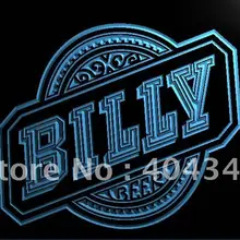 LE219-Билли пива светодиодный знак неонового света