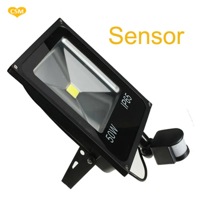 LED 10W 20W 30W 50W PIR Motion Sensor Floodlight Induction Sense
