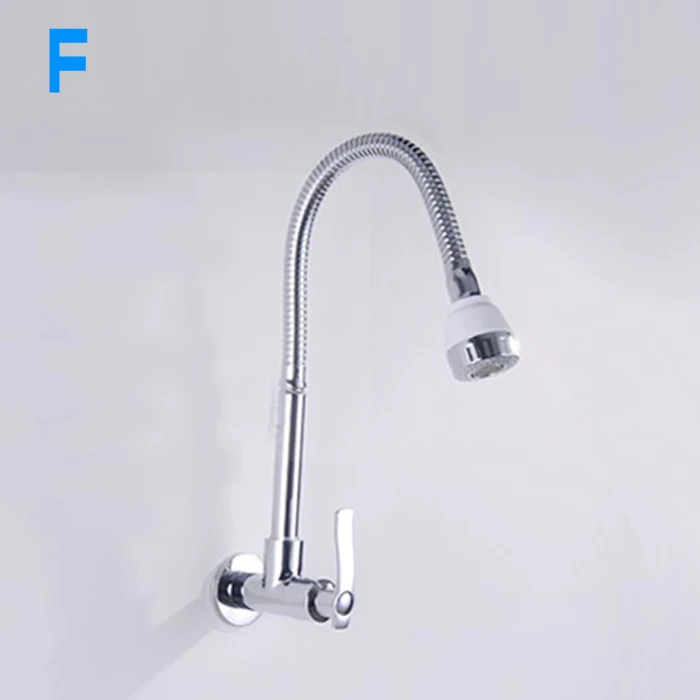 FREE SHIPPING In wall mounted kitchen shower faucet fold expansion Dish basin sink faucet Washing machine