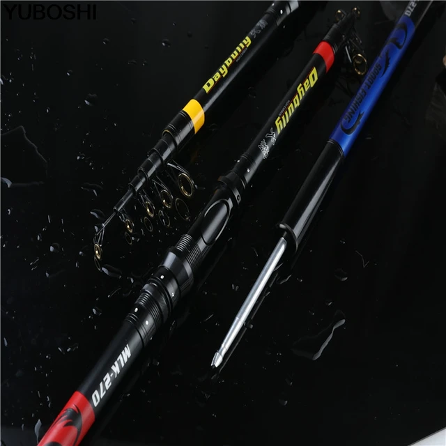 Cheap YUBOSHI casting sea boat carp fishing rod spinning hard spinning rod 2.7m for ultra light telescopic fishing rod carbon HG002 Cheap YUBOSHI casting sea boat carp fishing rod spinning hard spinning rod 2.7m for ultra light telescopic fishing rod carbon HG002