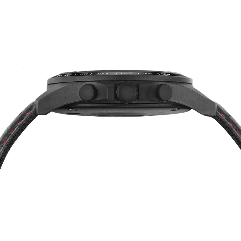 Sport Smart Watch Men For Android IOS Smartwatch Male Fitness Tracker Electronics Smart Clock Smart-watch Genuine Leather Strap