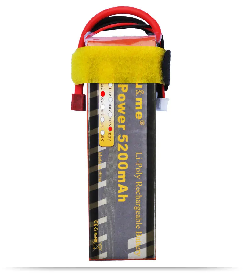 You me 22 2V 5200MAH 30C MAX 60C AKKU LiPo Battery For font b RC b