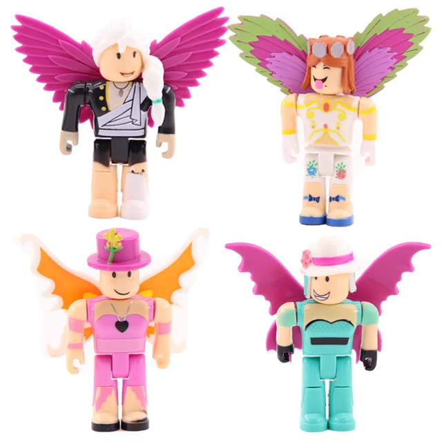 R 4089 40 De Desconto4 Pçsset Roblox 7 Cm Roblox Men Jogo Estatueta Pvc Figuras De Ação Meninos Presente Coleção De Personagens Clássicos - fotos do roblox personagens