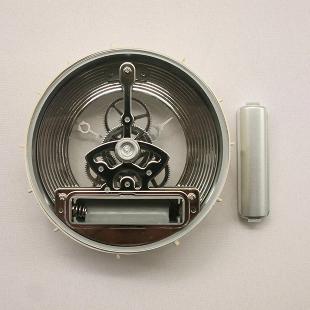 MagiDeal 97mm Dial Roman Numeral Watch Quartz Clock Insert Movement DIY Part Battery Opearted fit 91mm Clock Bezel