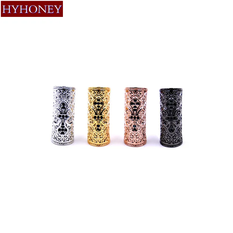 HYHONEY DIY для браслета с микрозакрепкой циркония латунные трубчатые ювелирные