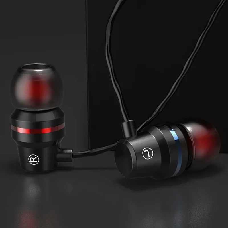 

2019 new Noise Isolating in ear Earphone Headset with Mic for Mobile phone Universal for MP4 JL05
