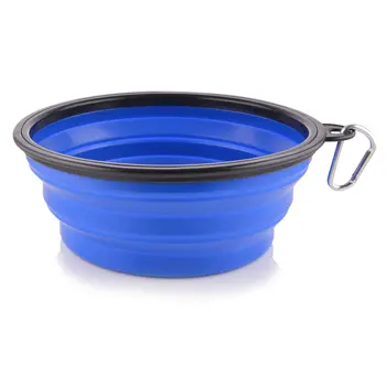 

Extra Large Collapsible Bowl, 102oz/3000ml Portable Foldable Water Bowls Food Dishes with Carabiner Clip for Travel