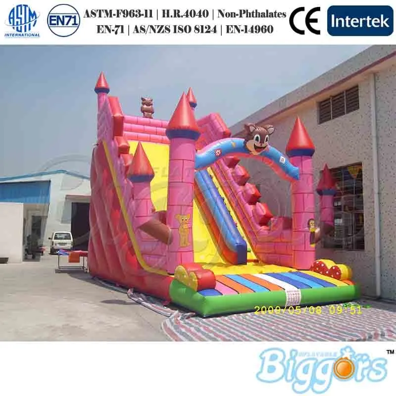 

Giant Colorful Slide Children Inflatable Slide For Outdoor Activities Water Slide