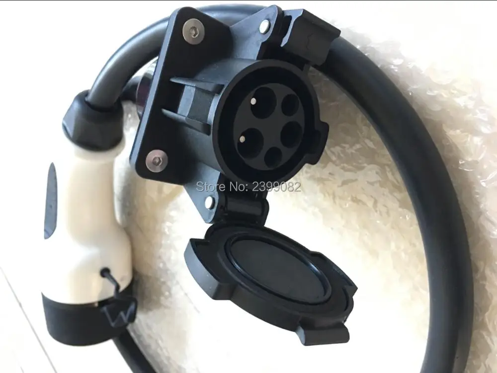 Купить zwet j1772 разъем эВ автомобиля зарядное устройство к тип 1 тип ...