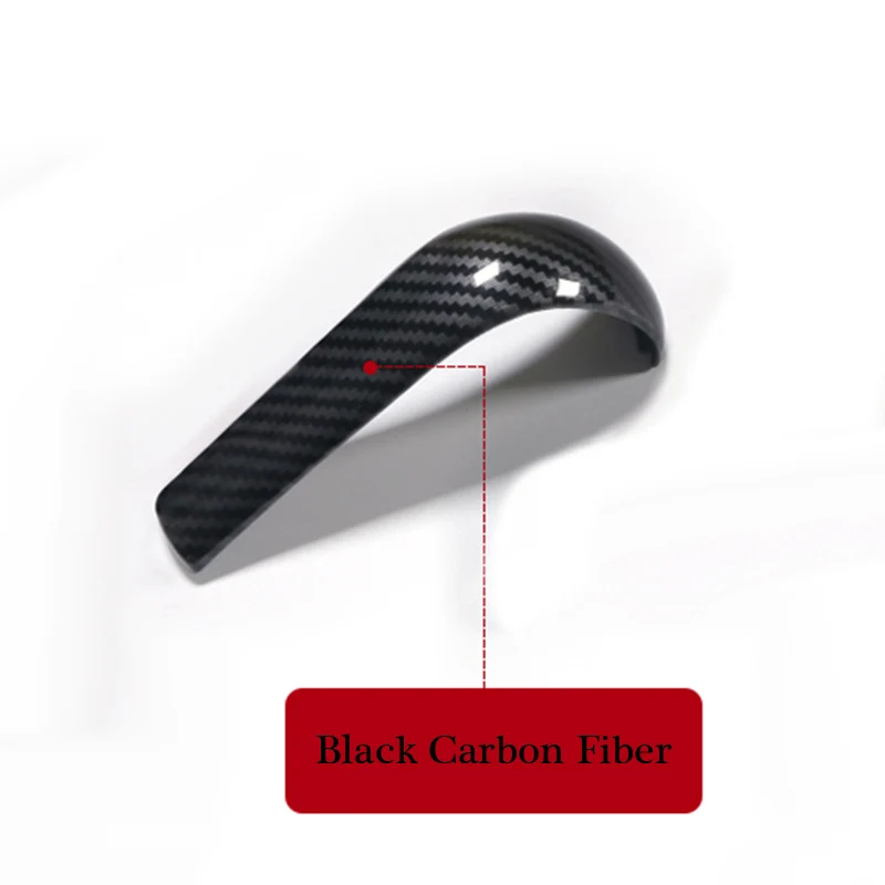

Carbon Fiber Black Car Gear Shift Cover Sticker For BMW E60 2004 2005 2006 2007 ABS Auto Gear Shift Stickers Accessories