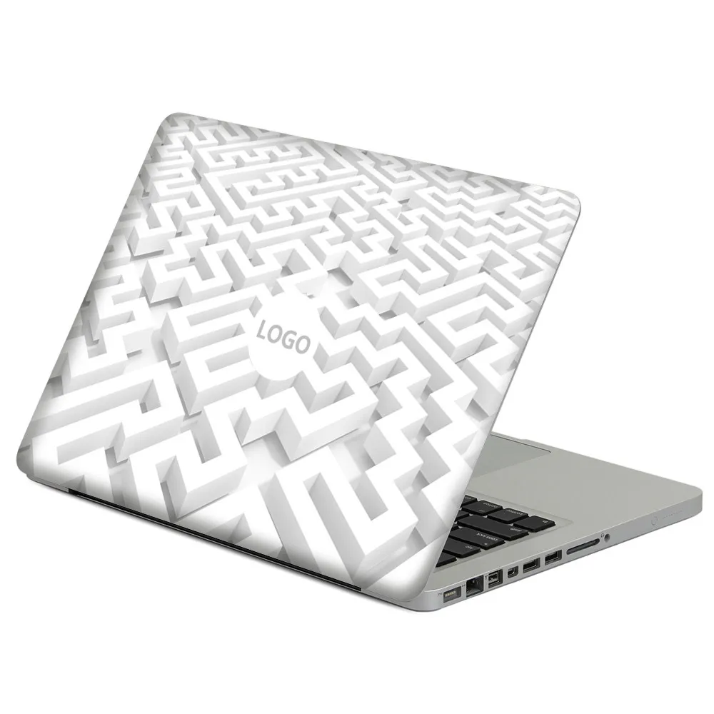 White Maze Laptop Decal Sticker Skin For Macbook Air Pro Retina 11 13 15 Vinyl Mac Case Notebook Body Full Cover Skin Skin For Macbook Sticker Skinskin For Macbook Air Aliexpress