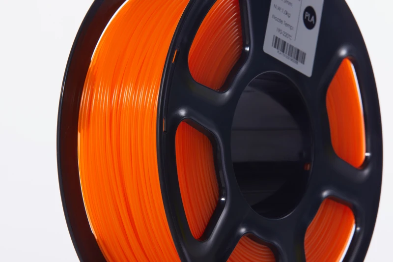 Нить PLA для 3D принтера NORTHCUBE 1 75 мм принтеров кг (0 02 фунта) +/ прозрачная оранжевого