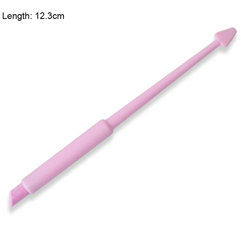 1 шт маникюрная шлифовальная ручка для ногтей кварцевая ручка толкатель для удаления кутикулы Триммер шлифовальная полировка инструменты для ухода за ногтями