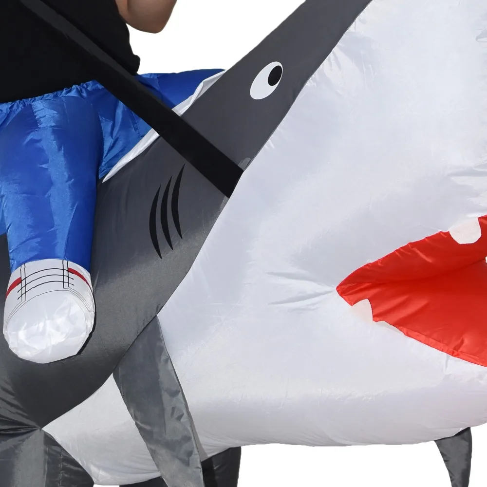 Inflatable Shark Costume (1)