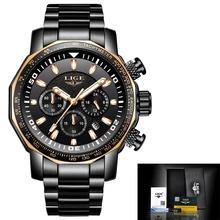 Relogio Masculino LIGE Mens Watches Top Brand Luxury Men's Waterproof Military Sports Watch Men's Stainless Steel Quartz Clock Relogio Masculino LIGE Mens Watches Top Brand Luxury Men's Waterproof Military Sports Watch Men's Stainless Steel Quartz Clock