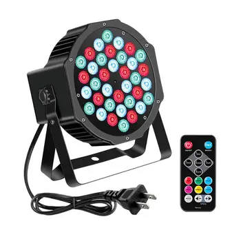 

Neewer Stage Light DJ Uplighting 36 / 18 RGB LED Sound Activated Par Light with Remote Conol Compatible with DMX, 7 Modes LED Up