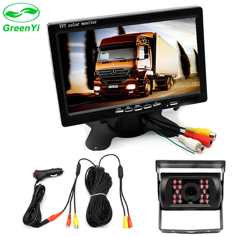 Aliexpress.com : Buy GreenYi Truck Bus Vehicle Backup Camera Monitor ...